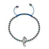Reef | Unicorn Silver | Seahorse Macrame Charmballa Bracelet